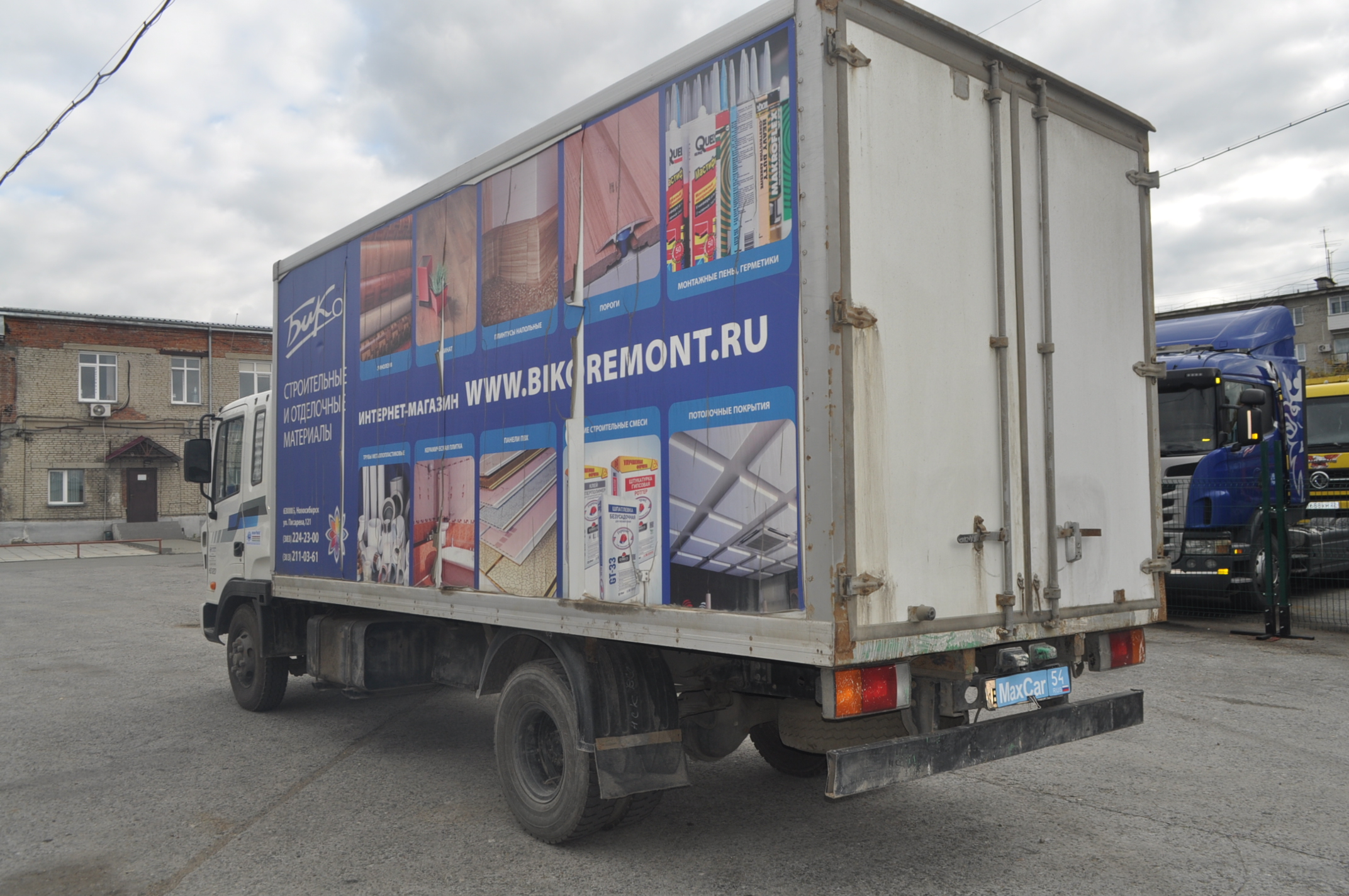 Фургон Hyundai HD 120 2012 г. в. в наличии в Новосибирске