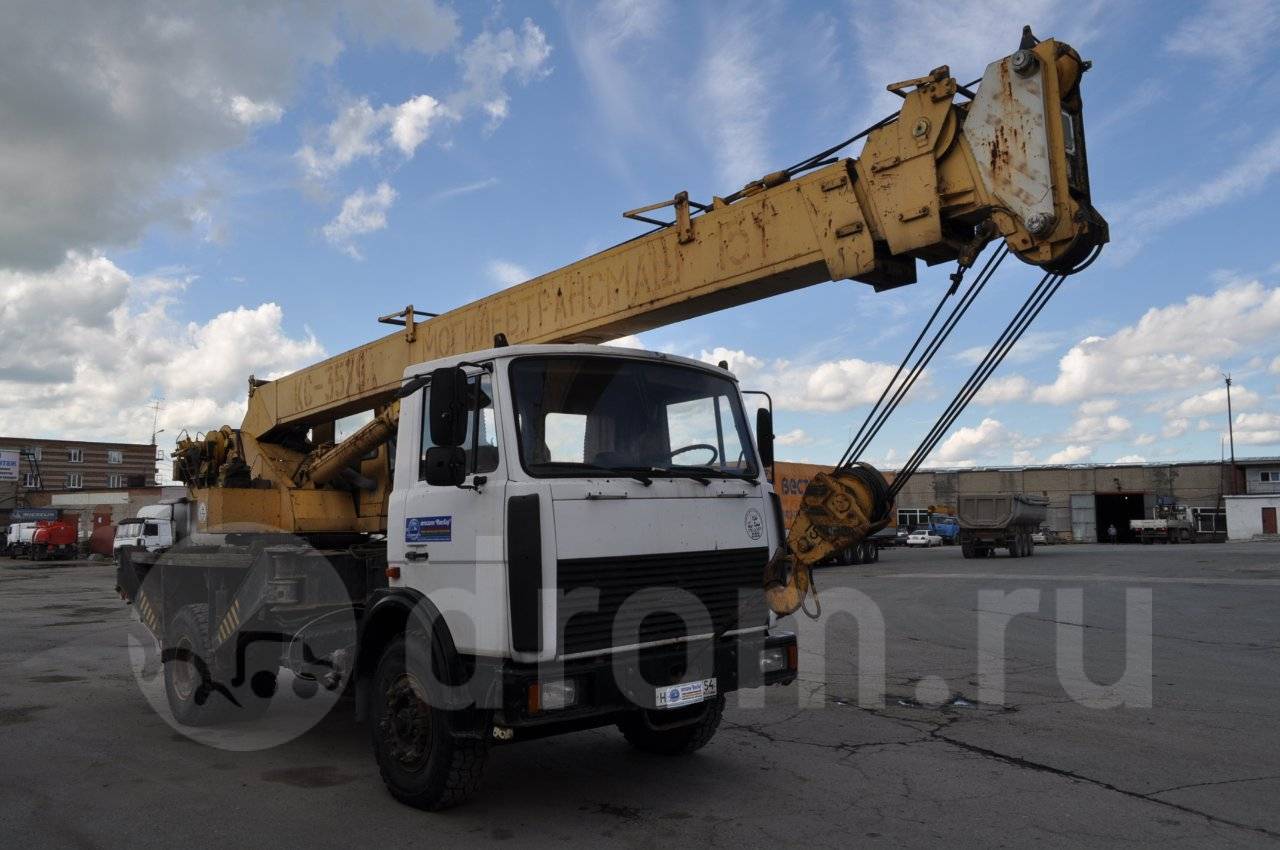 Автокран Машека КС-3579 на базе Маз 533702